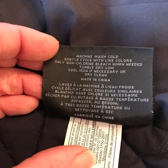 Marc New York Andrew Marc Stretch Faux Down Puffer Vest Blue Size XS Full Zip - Picture 4 of 8